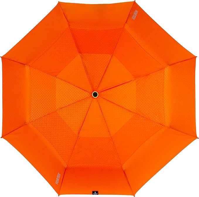 ShedRain Vortex V2 Automatic Compact Folding Windproof Travel Umbrella – Rain & Windproof Vented Double Canopy – Protect from Rain, Sun & Wind - Wind Tunnel Tested to 75 mph