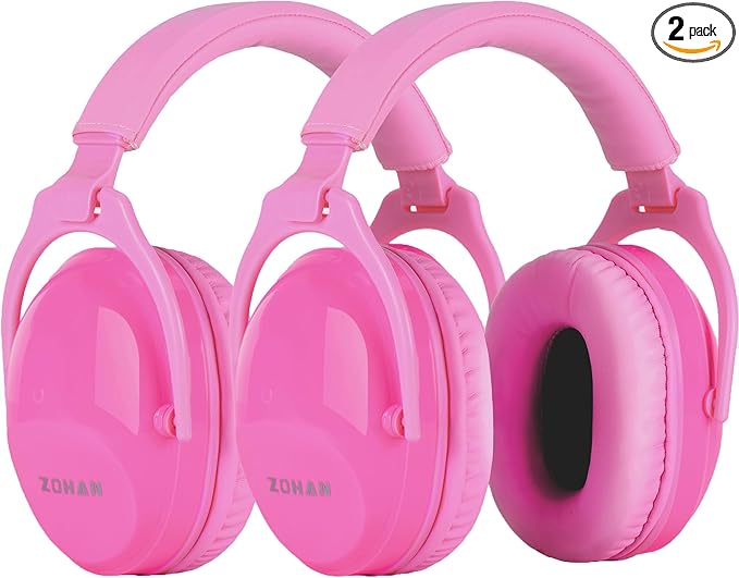 ZOHAN Kids Ear Protection 2 Pack,Kids Noise Canceling Headphone for Concerts, Monster Truck, Fireworks