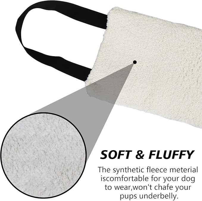 20-150lb Dog Sling for Large Dogs Hind Leg Support, Hevy Duty Portable Dog Lift Harness for Back Legs, Dog Hip Harness Large Breed, Dogs Lifter to Help Lift Rear for Senior/Injured Dog