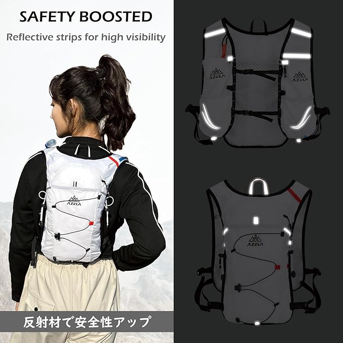 TRIWONDER Hydration Running Backpack Lightweight Water Vest for Men Women Hydration Water Pack for Cycling, Running, Hiking and Biking