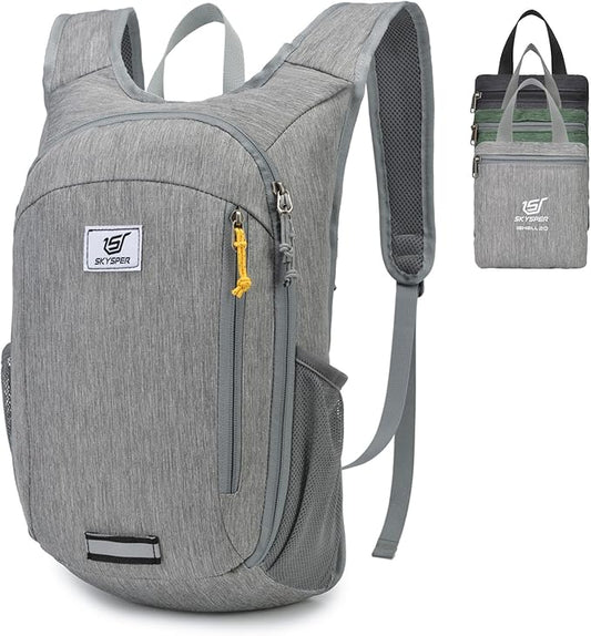 SKYSPER Small Daypack 10L/15L/20L Hiking Backpack Packable Lightweight Travel Day Pack for Women Men