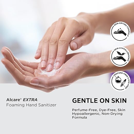 SC Johnson Professional® Alcare Extra Foaming Hand Sanitizer Starter Pack (1 cartridge + 1 dispenser), 1 L, 1/CS