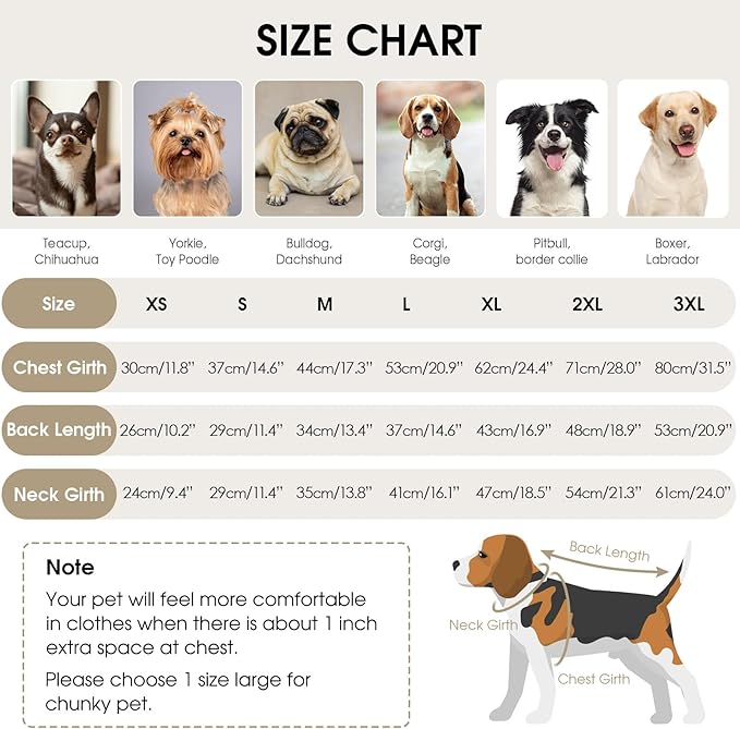 Queenmore Turtleneck Long Sleeve Knitted Sweater with Check Pattern, Fall Winter Warm Sweater for Small to XXL Dogs and Cats, Brown