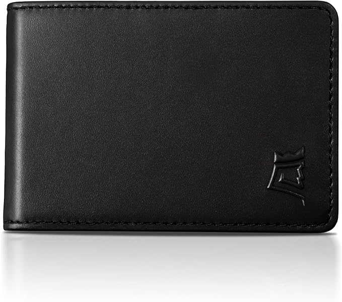 Kings Loot Wallet for Men | Customized Minimalist Slim RFID Blocking Leather Design with Cash Pocket & Card Pull Strap | Holds 1-15 Cards | Stylish & Durable Wallets