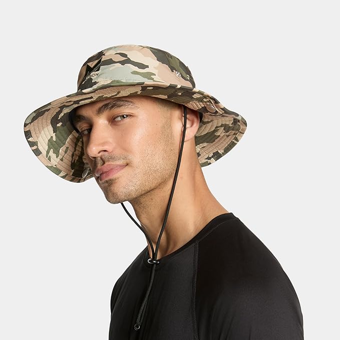 MISSION Cooling Bucket Hat - Unisex Wide-Brim Hat for Men & Women - Lightweight, Foldable & Durable - Cools Up to 2 Hours
