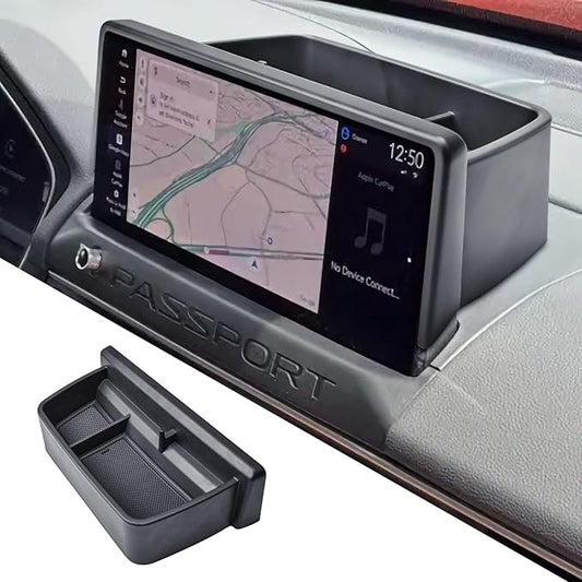 RUNROAD Center Console Organizer Tray Compatible with 2026 Honda Passport Accessories, Insert Armrest Dividers Dashboard Storage Organizer For 2026 Passport