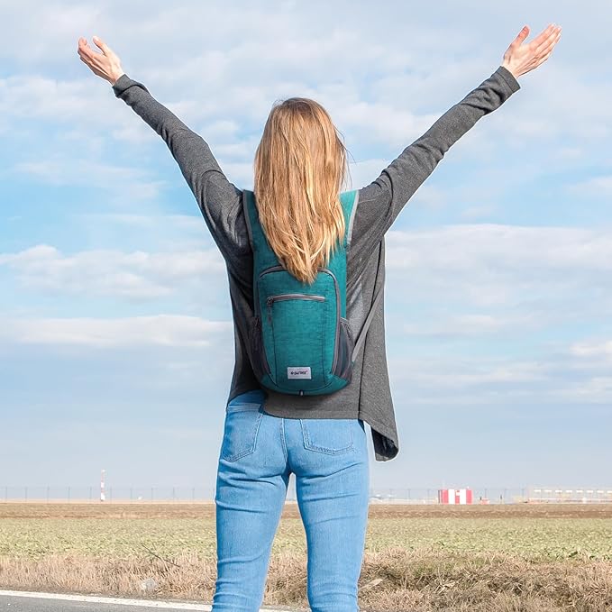 G4Free 10L/15L Hiking Backpack Lightweight Packable Hiking Daypack Small Travel Outdoor Foldable Shoulder Bag