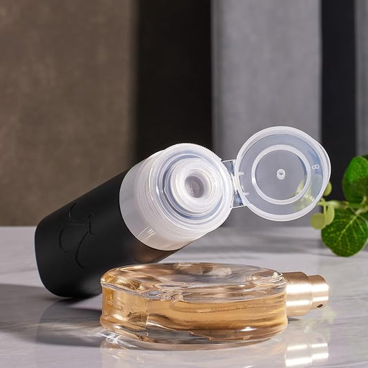 INSFIT Silicone Travel Bottles Set, 6 Pack Travel Size Toiletries, Leakproof Travel Bottles for Toiletries, Travel Accessories for Women, Airplane Travel Essentials, Travel Containers for Toiletries