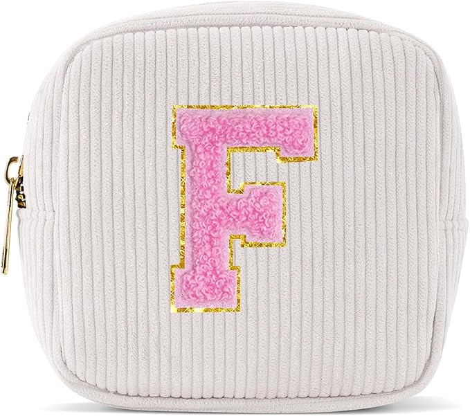 Pocmimut Teen Girl Gifts,Makeup Bag Cosmetic Bag Travel Toiletry Bag for Girlfriend,Sister,Teacher,Friend Ideal Birthday Gift,F