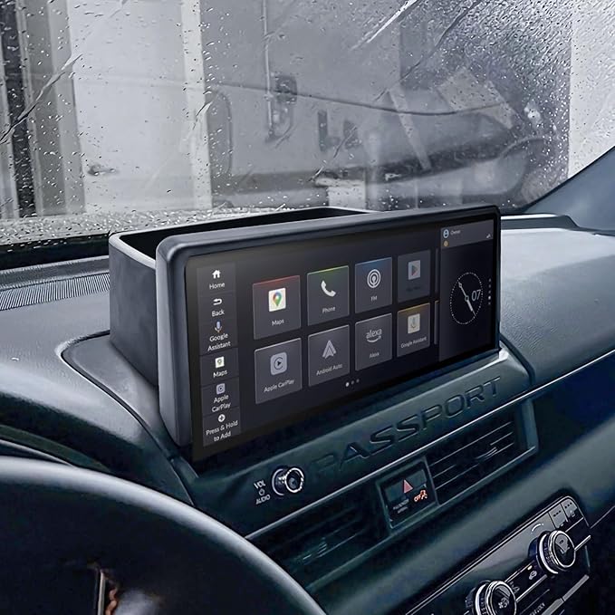 RUNROAD Dashboard Storage Organizer Tray Compatible with 2026 Honda Passport Accessories, Center Console Organizer Armrest Drawer
