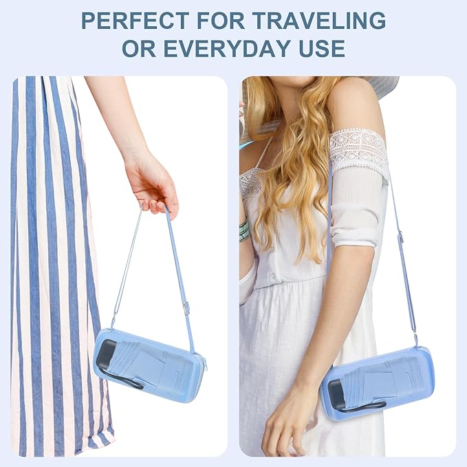 LEAGERA Compact Travel Umbrella with Case - Mini Umbrella for Purse, Small Lightweight &Tiny Design Perfect for Parasol Outdoor Sun&Rain Umbrellas