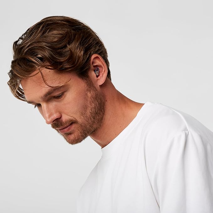 Hears One High-Fidelity Ear Plugs – Reusable Hearing Protection for Concerts, Travel, Focus & Sleep – Certified Noise Reduction 20dB SNR – Hypoallergenic Tips (4 Sizes) + Keychain Case