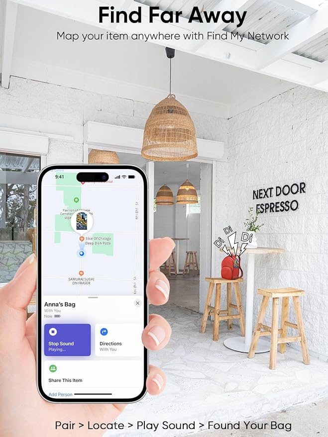 Luggage Tags Built-in Anti-Loss Tracker, Luxury Leather Luggage Tags for Suitcase, Travel Bags, Backpacks, Travel Organizer for Lost Baggage Prevention (Sunflower)