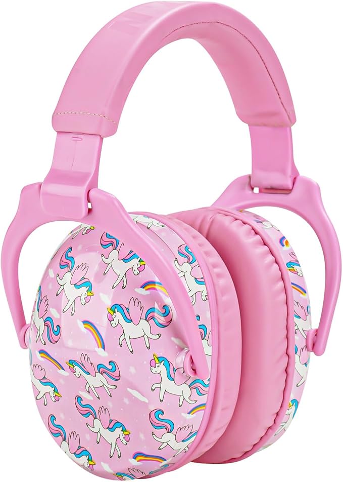 ZOHAN EM030 Kids Ear Protection, Noise Cancelling Headphones Ear Muffs for Autism Sensory, Safety Noise Reduction Hearing Protection for Monster Truck/Concerts/Fireworks/Air Shows