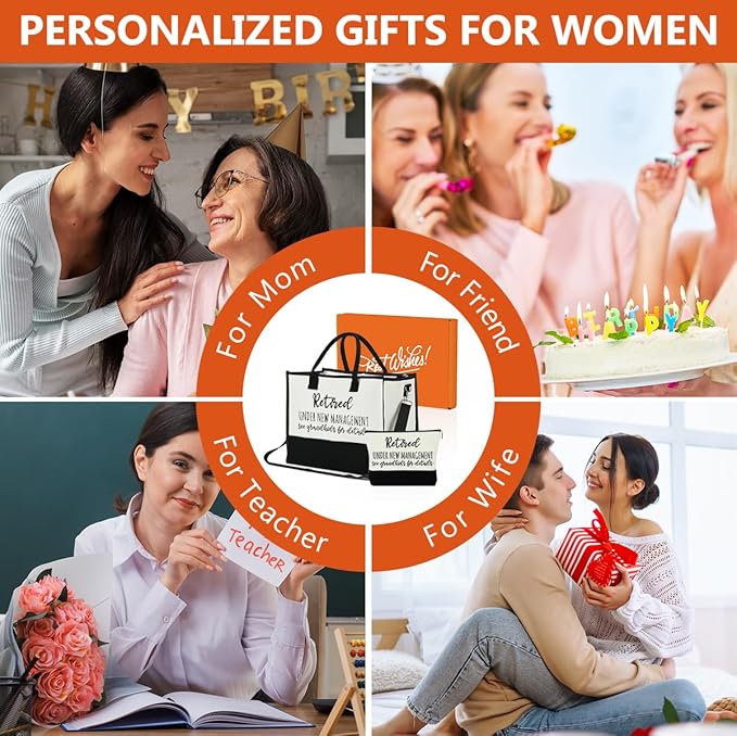 FORBIDDEN PAPER Mothers Day Grandma Mimi Yaya Retirement Dance Aunt Travel Book Witchy Gifts for Women Tote Bag & Makeup Bag