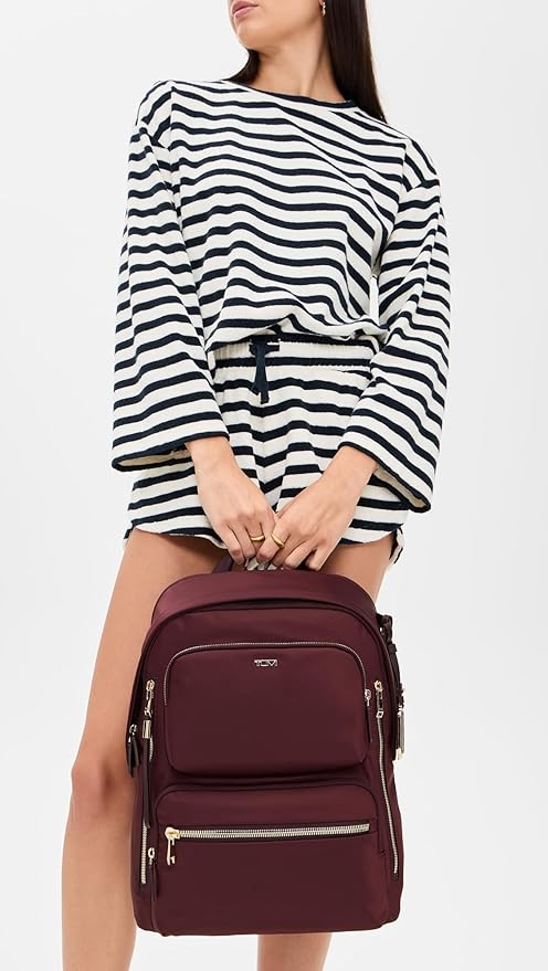 Tumi Women's Montana Backpack, Wine, One Size