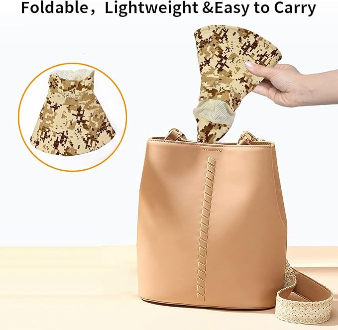 Sun Hats for Men Women Fishing Hat UPF 50+ Breathable Wide Brim Summer UV Protection Hat