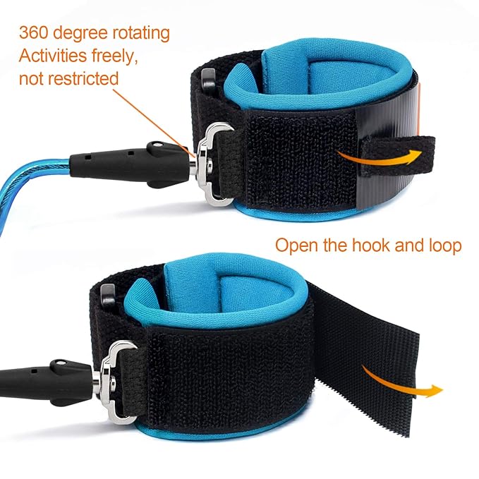 Blisstime Anti Lost Wrist Link Safety Wrist Link for Toddlers, Babies & Kids