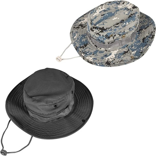 Sun Hats for Men Women Bucket Hat UPF 50+ Boonie Hat Foldable UV Protection Hiking Beach Fishing Summer Safari
