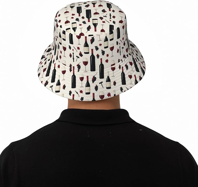 Yummy Hamburger Fisherman Hat Summer Foldable UV Protection Sun Hat