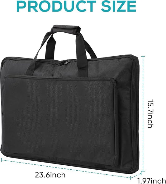 Starlink Gen 3 Satellite Travel Bag Outdoor Waterproof Portable Storage Bag (Suitable for Starlink Plate+Bracket/Cable) RV Camping Single Shoulder Backpack(Black)