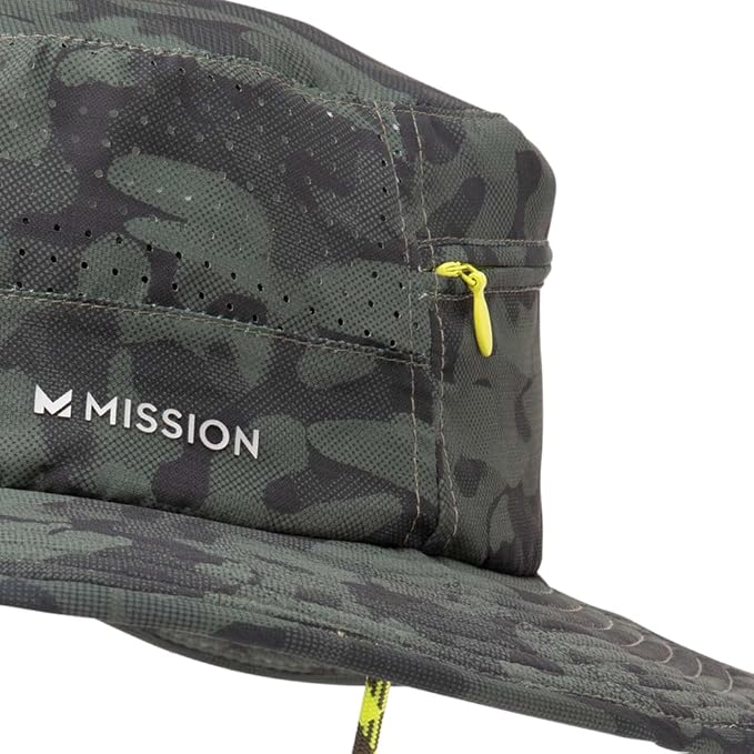 MISSION Cooling Anywhere Boonie Hat - Unisex Wide-Brim Hat for Men & Women - Cools Up to 2 Hours - UPF 50 Sun Protection