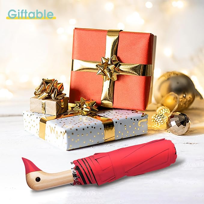 Duck Umbrella - Compact Travel Umbrella with a Cute Duck Head Handle for Women