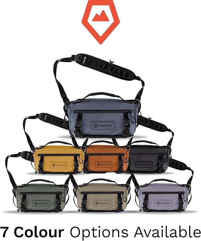WANDRD ROGUE V1 9L Sling: Compact Camera Sling and Crossbody Bag with Fast Access, 3-Way Carry– Lightweight Everyday Bag Great for Travel, Photography, and Daily Use (Aegean Blue)