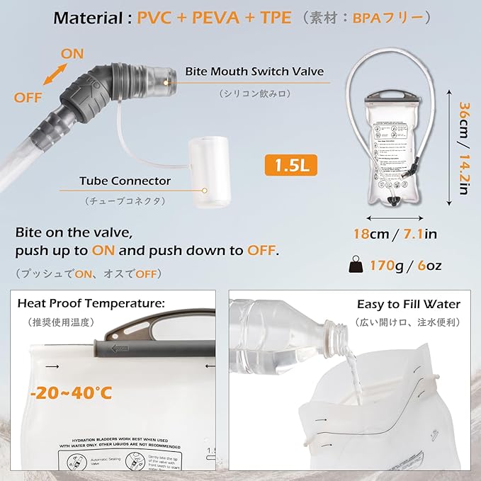 TRIWONDER Hydration Running Vest Lightweight Water Backpack Pack for Men Women Hydration Water Pack for Cycling, Running, Hiking, Biking