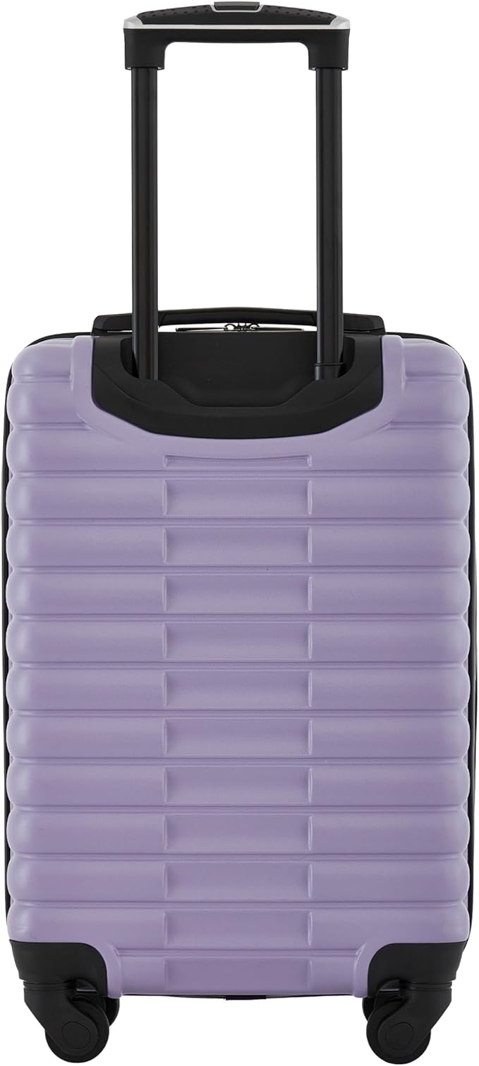 Travelers Club 22-Inch Gilroy Rolling Hardside Carry-On Luggage, Heirloom Lilac