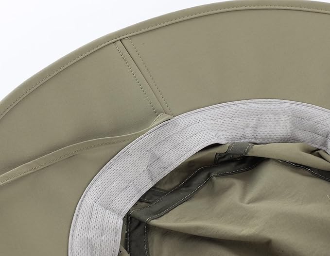 Home Prefer UPF 50+ Sun Hats for Men Women Foldable Wide Brim Fishing Hat Quick Dry Summer Outdoor Garden Safari Bucket Hat