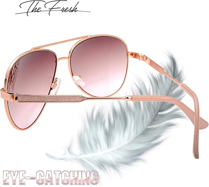 The Fresh Classic Crystal Elegant Women Beauty Design Sunglasses Gift Box
