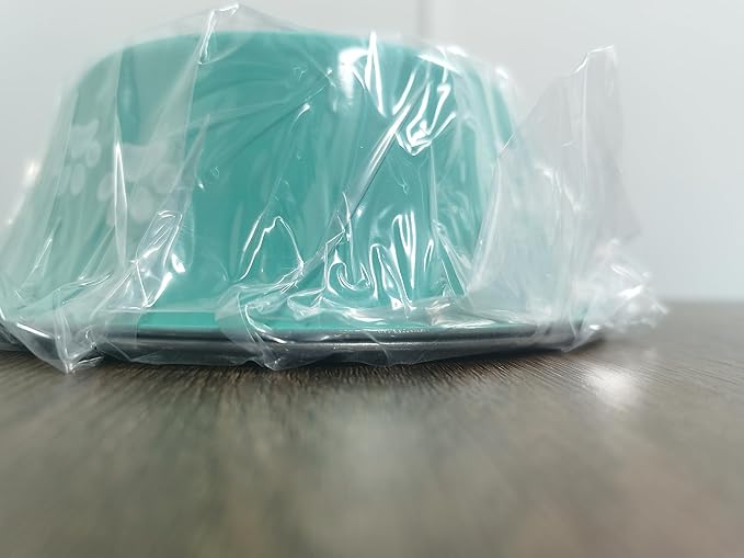 Stainless Steel Dog Bowls 2 Pack Large Extra Large Dogs Feeding Food Water Bowl with Non-Slip Silicone Sole, Dog Dishes Elevated Raised Pet Feeder(Green+Grey, XL(8.5 Cups)