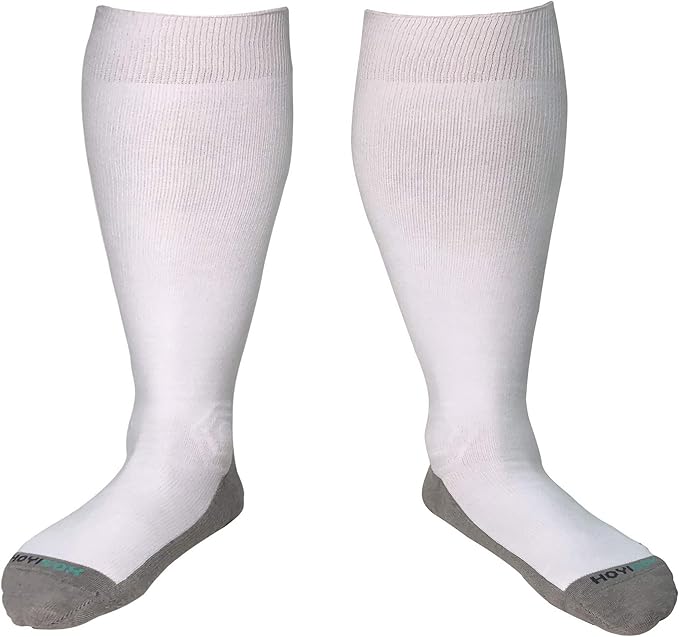 Big and Tall Compression Socks Sizes L to 8XL, Comfortable Knee High Socks for Men and Women