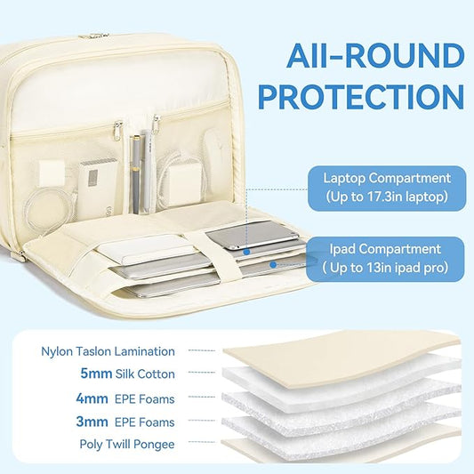 CLUCI Weekender Travel Bag for Women Puffer Tote Bag Carry On Duffle Overnight Bags with Shoe Compartment