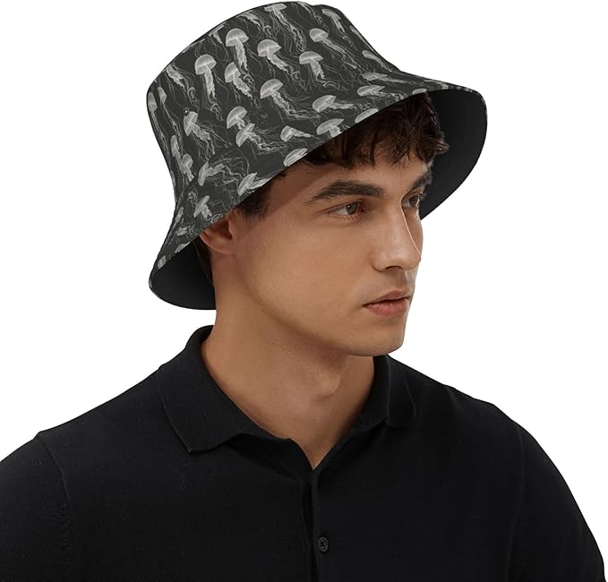 Yummy Hamburger Fisherman Hat Summer Foldable UV Protection Sun Hat