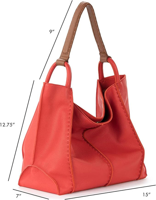 The Sak Los Feliz Large Tote Bag - Woman's Purse For Everyday, Travel, Beach Bag - Roomy Handbag With Shoulder Bag Strap