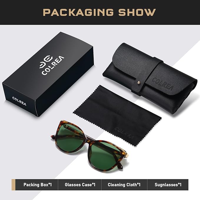 Trendy Cat Eye Sunglasses for Women Fashion Cateye UV400 Protection Glasses CL22017