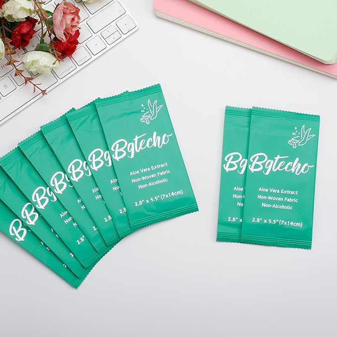 100 Pack Wet Wipes Individually Wrapped,Travel Size Wipes Bulk,Aloe Vera Hand Wipes for Women Quick Hand Cleaning,Individual Wet Wipes Bulk for Travel Wedding Restaurant Barbecue Homeless