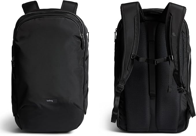 Bellroy Transit Workpack Pro (28L work bag/commuter backpack, fits 16” laptops; organization for travel and commutes)- Black