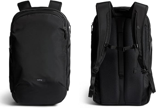 Bellroy Transit Workpack Pro (28L work bag/commuter backpack, fits 16” laptops; organization for travel and commutes)- Black