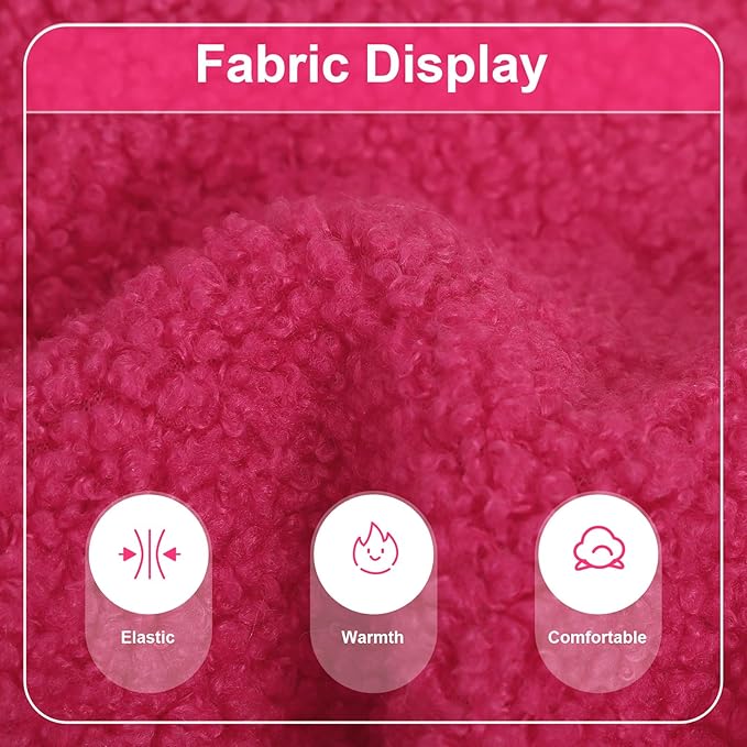 Dog Sweaters for Small Dogs Winter Dog Pajamas Sized Dogs Boy Girl Fleece Pet Clothes Puppy Outfit 4 Legs Jumpsuits for Chihuahua Yorkie Cat Apparel, Rose, M