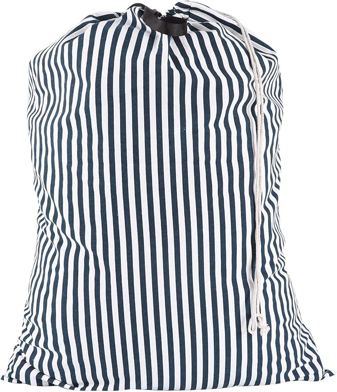 SWISSELITE Laundry Bag with Handle and Drawstring, Large Heavy Duty Laundry Bag, 28 x 40 Inches Travel Dirty Clothes Bag for Laundromat and Household