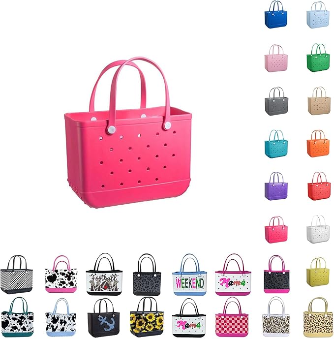 EVA Waterproof Washable Tote Bag for Beach, Pool, Boat, Sports