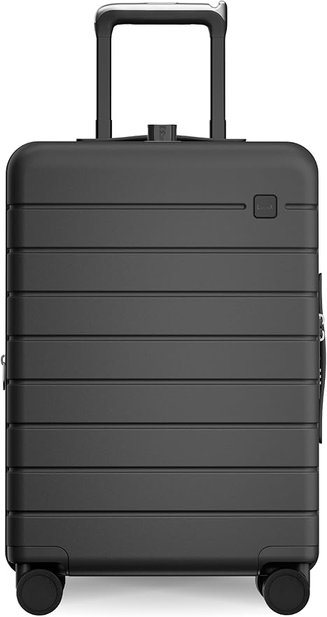 LUGGEX Carry On Luggage HUP3, Accelerate Access with DiHook, Handy Pouch, 20 inch Expandable Hard Shell Suitcases with Spinner Wheels