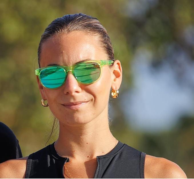 Swank Sport Sunglasses - Tangle Free - Ideal For Cycling, Golf, Hiking, Pickleball, Running and Great Lifestyle Look