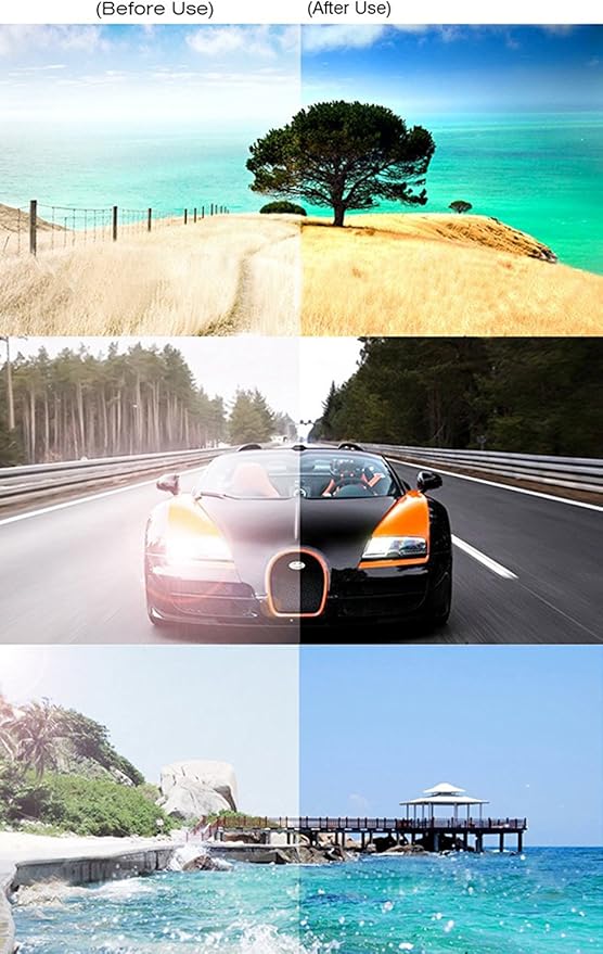 LECKIRUT Vintage Polarized Sunglasses for Men Women Retro Oversized Square Mirror Sun Glasses
