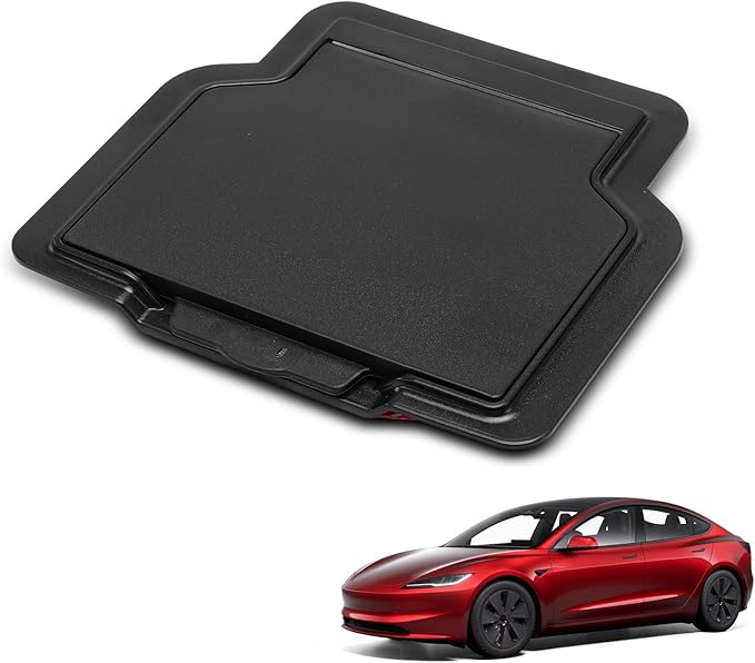 YHTAUTO Armrest Hidden Storage Box for Tesla Model Y Juniper 2025 2026(Premium & Performance),Tesla Model 3 Highland 2024 2025 2026, Center Console Organizer Tray Compartment Storage Car Accessories