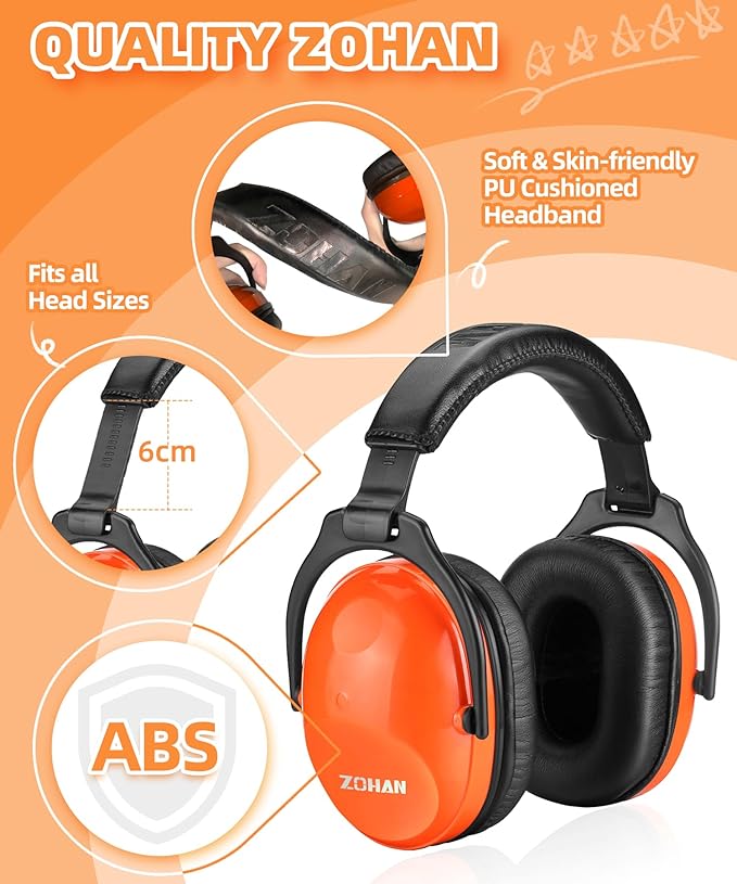 ZOHAN 030 Kids Noise Cancelling Headphones for Autism Kids Ear Protection