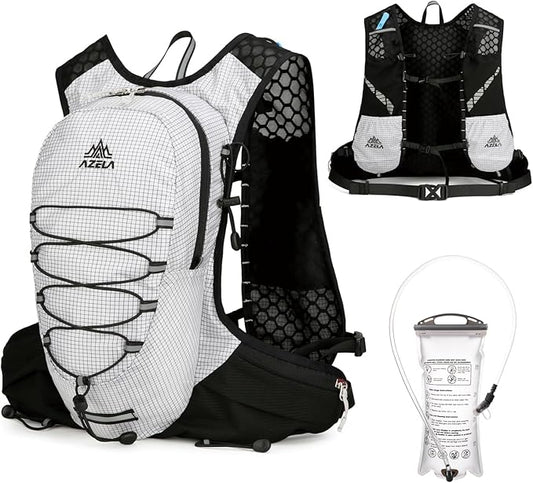 TRIWONDER Hydration Running Vest Lightweight Water Backpack Pack for Men Women Hydration Water Pack for Cycling, Running, Hiking, Biking